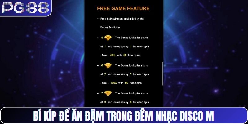 Bí kíp để ăn đậm trong đêm nhạc disco M