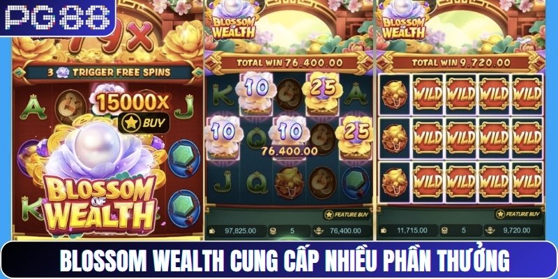 Blossom Wealth cung cấp nhiều phần thưởng
