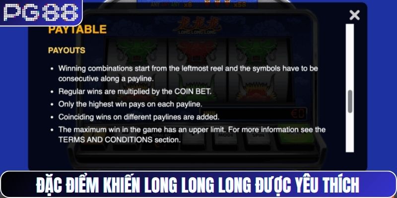 Đặc điểm khiến Long Long Long được yêu thích