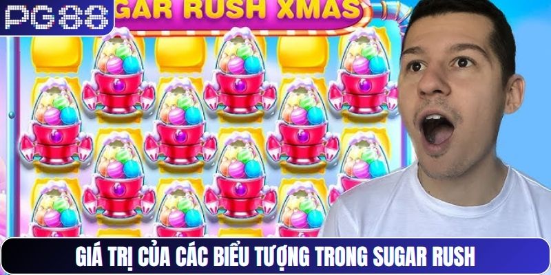 Giá trị của các biểu tượng trong Sugar Rush