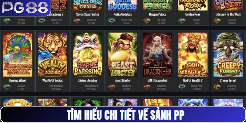 Tìm hiểu chi tiết về sảnh PP Tìm hiểu chi tiết về sảnh PP
