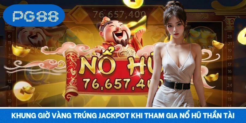 Khung giờ vàng trúng Jackpot khi tham gia quay hũ thần tài