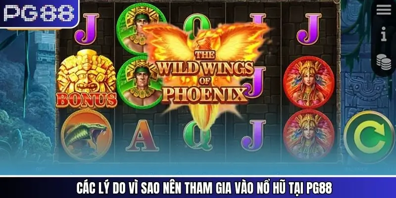 Các lý do vì sao nên tham gia vào nổ hũ tại PG88