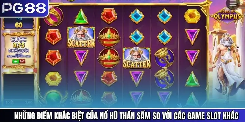 Những điểm khác của game Thần Sấm