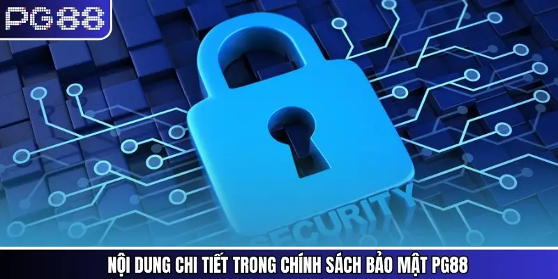 Những điều được quy định trong chính sách bảo mật